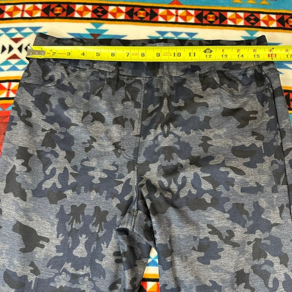 Elliott Lauren Camo Print Pull On Ankle Pants Stretch‎ Casual Size 12 - Picture 3 of 6